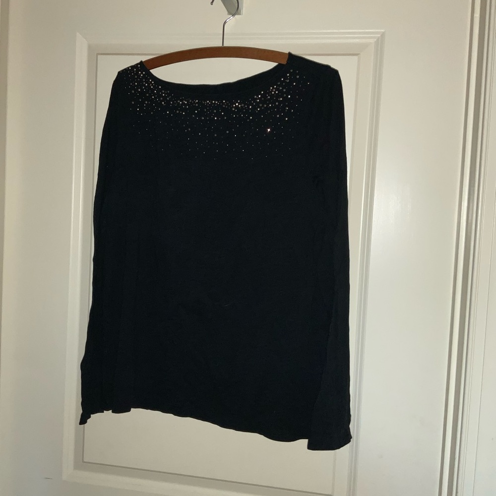 Ann Taylor Black Shirt